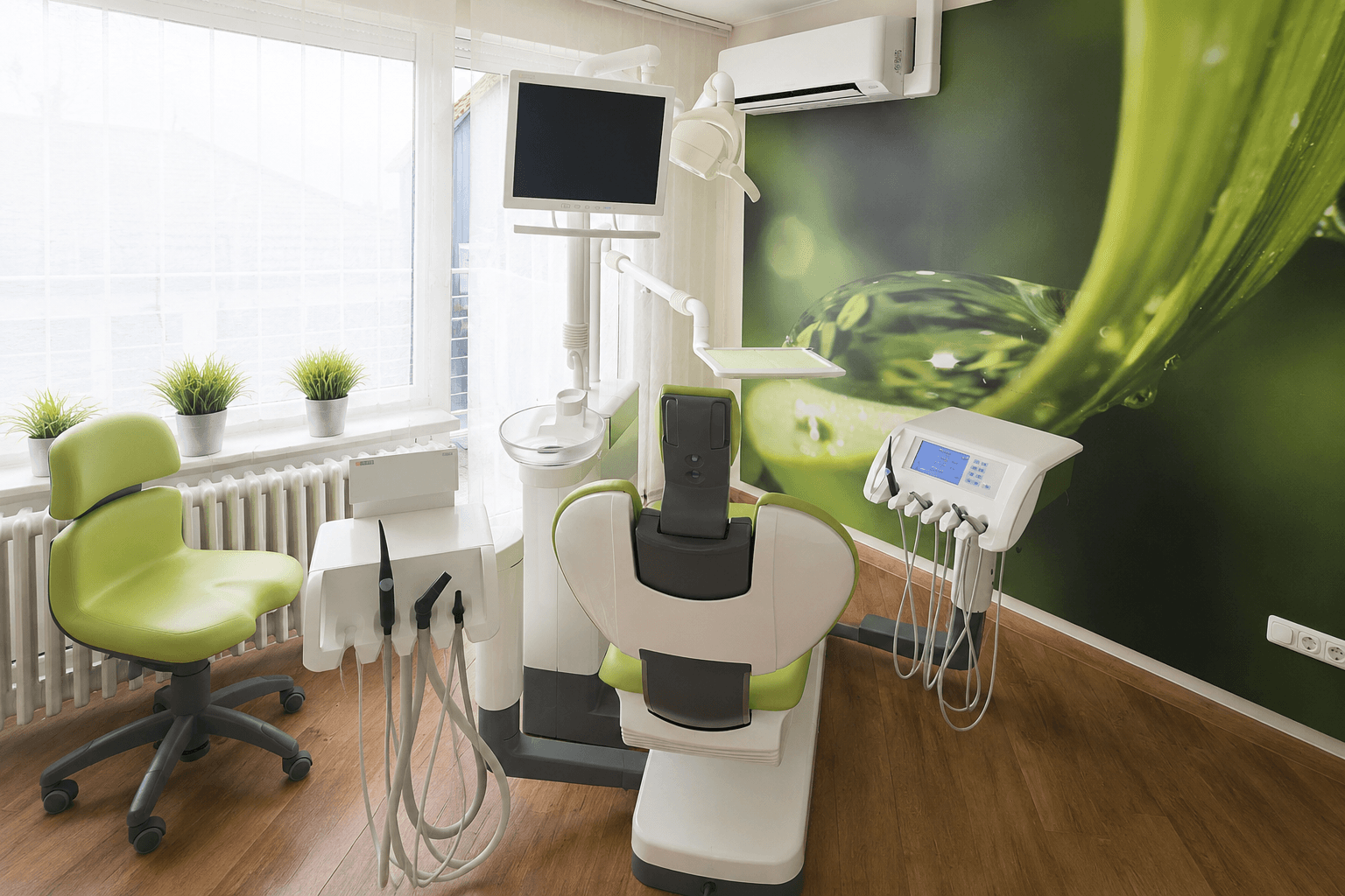 Behandlungszimmer der Zahnarztpraxis Mein Zahn Peine